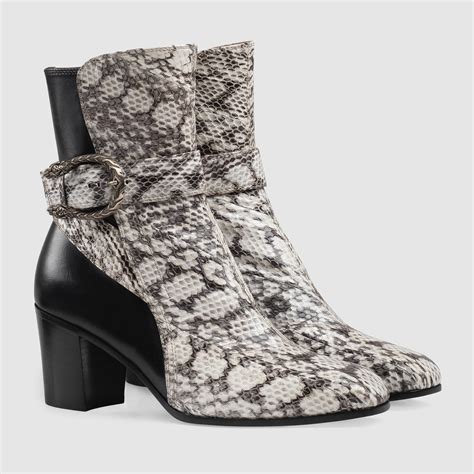 gucci boots snake on bottom|gucci ankle boots suede.